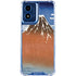 Hokusai Fuji Mountains in clear Weather Moto G 5G (2024) Clear Case