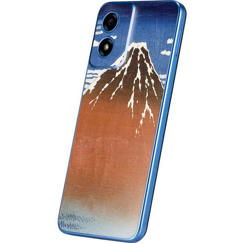 Hokusai Fuji Mountains in clear Weather Moto G Play 4G (2024) Skin