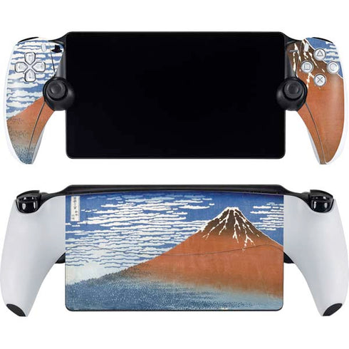 Hokusai Fuji Mountains in clear Weather PlayStation PS5 Skins