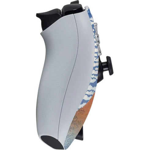 Hokusai Fuji Mountains in clear Weather PlayStation Portal Remote Player Skin