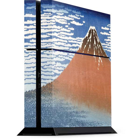 Hokusai Fuji Mountains in clear Weather PlayStation PS4 Skins