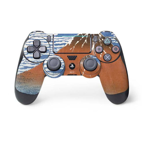 Hokusai Fuji Mountains in clear Weather PlayStation PS4 Skins