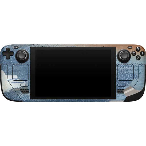 Hokusai Fuji Mountains in clear Weather Steam Deck Handheld Gaming Computer Skin