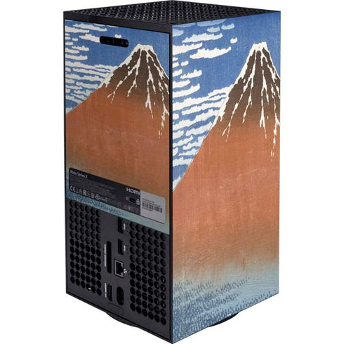 Hokusai Fuji Mountains in clear Weather Xbox Series X Bundle Skin