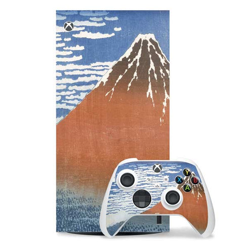 Hokusai Fuji Mountains in clear Weather Xbox Series X Skins
