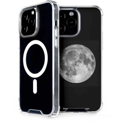 Full Moon Space iPhone Cases
