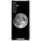 Full Moon Space Galaxy A17 Clear Case