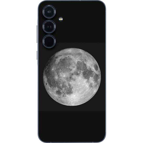 Full Moon Space Galaxy A55 5G Skin