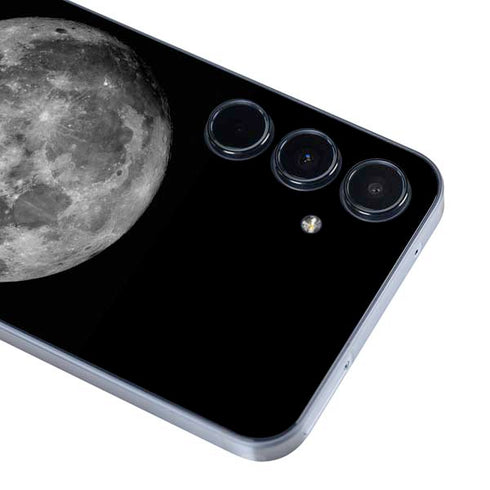 Full Moon Space Galaxy A55 5G Skin