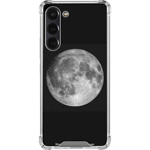 Full Moon Space Galaxy S24 FE Clear Case
