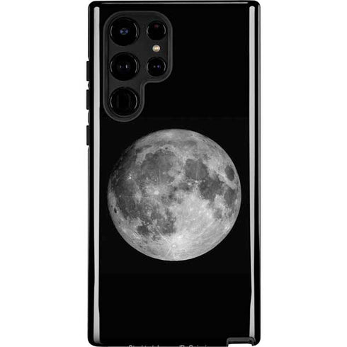 Full Moon Space Galaxy Cases