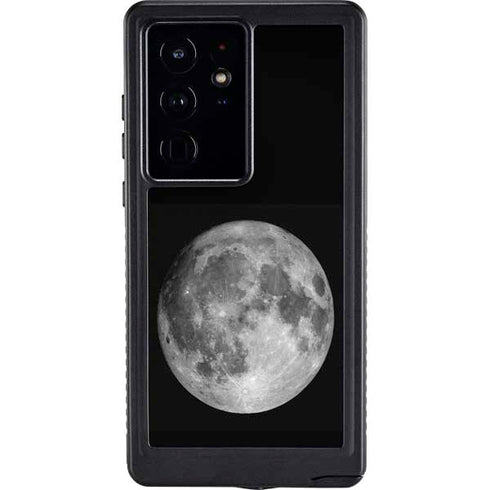 Full Moon Space Galaxy S24 Ultra Waterproof Case