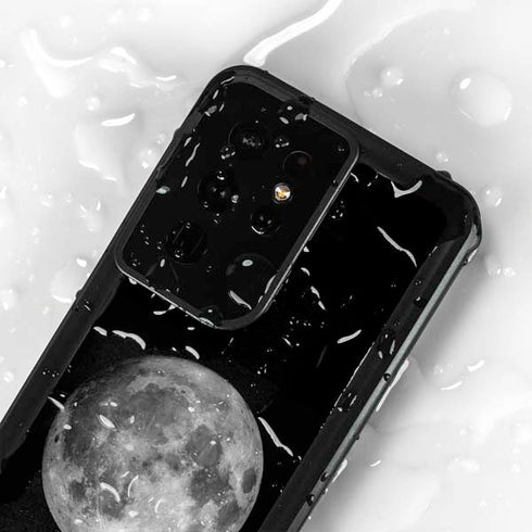 Full Moon Space Galaxy S24 Ultra Waterproof Case