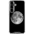 Full Moon Space Galaxy S26 Plus Clear Case