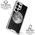 Full Moon Space Galaxy S26 Ultra Clear Case