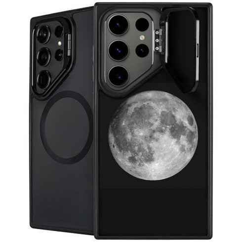 Full Moon Space Galaxy S26 Ultra Kickstand Case