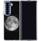 Full Moon Space Galaxy Z Fold6 Clear Case