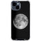 Full Moon Space iPhone 15 Clear Case