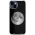 Full Moon Space iPhone 15 Clear Case