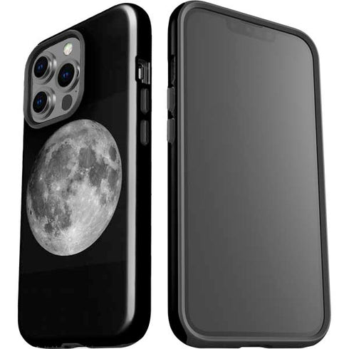 Full Moon Space iPhone 15 Pro Impact Case