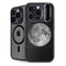 Full Moon Space iPhone 15 Pro Max Kickstand Case