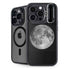 Full Moon Space iPhone 15 Pro Max Kickstand Case