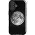 Full Moon Space iPhone 16 Plus Impact Case