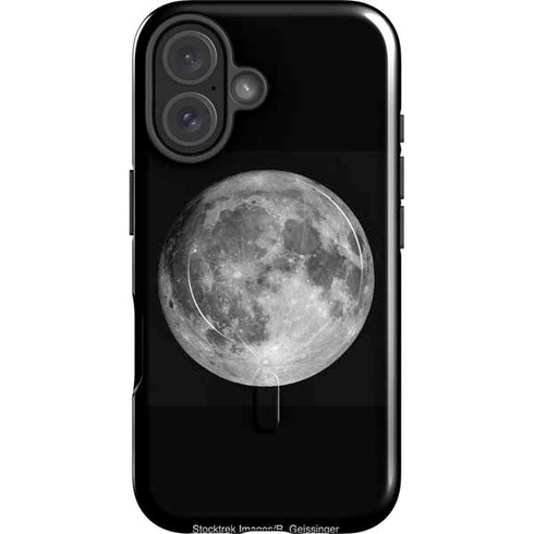 Full Moon Space iPhone 16 Plus Magsafe Impact Case