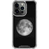 Full Moon Space iPhone 16 Pro Clear Case