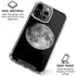 Full Moon Space iPhone 16 Pro Clear Case