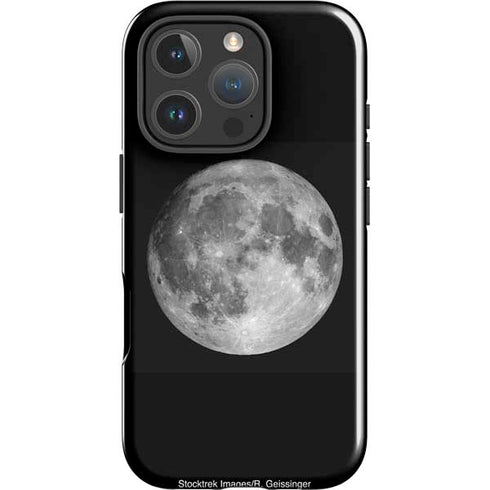 Full Moon Space iPhone 16 Pro Impact Case