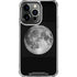 Full Moon Space iPhone 16 Pro Max Clear Case
