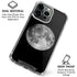 Full Moon Space iPhone 16 Pro Max Clear Case