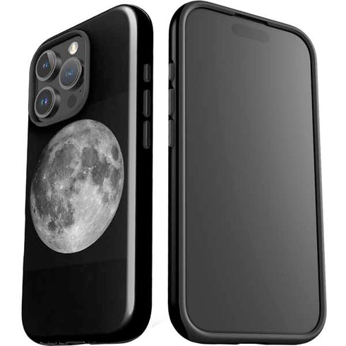Full Moon Space iPhone 16 Pro Max Impact Case