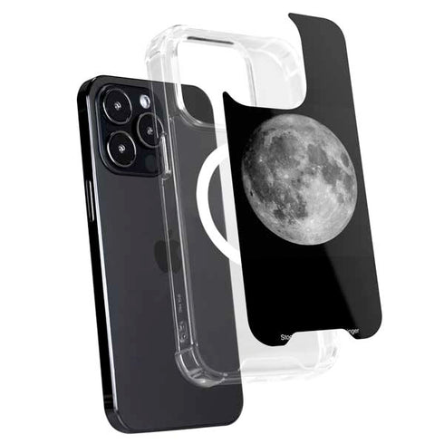 Full Moon Space iPhone 16 Pro Max MagSafe Case