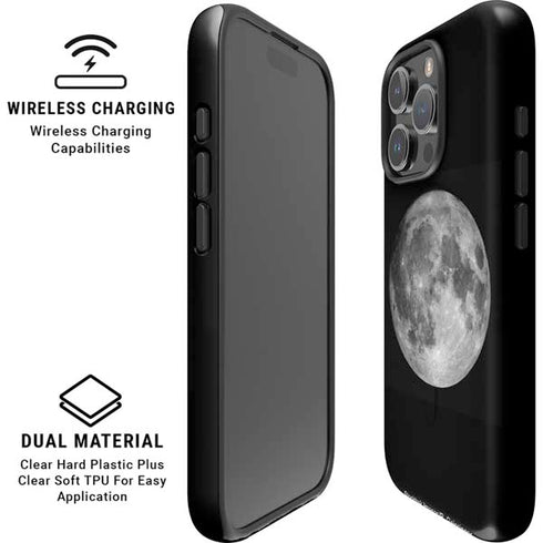 Full Moon Space iPhone 16 Pro Max Magsafe Impact Case