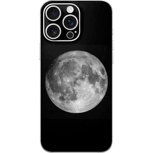 Full Moon Space iPhone 16 Pro Max Skin