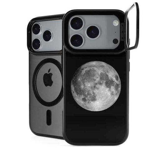 Full Moon Space iPhone 18 Pro Max Kickstand Case