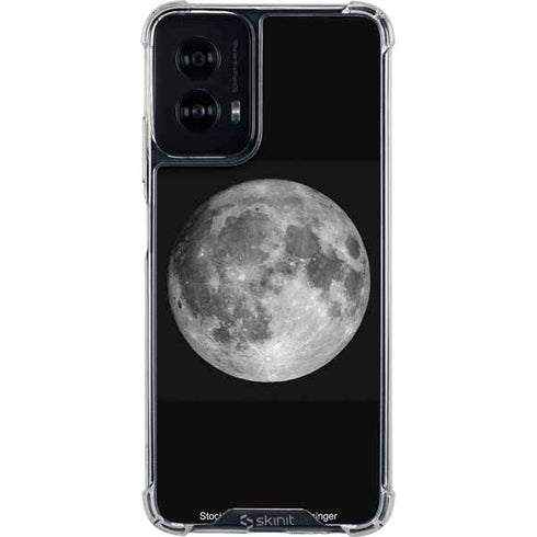 Full Moon Space Moto G Power 5G (2024) Clear Case