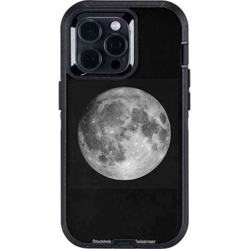 Full Moon Space Otterbox Defender iPhone Skin