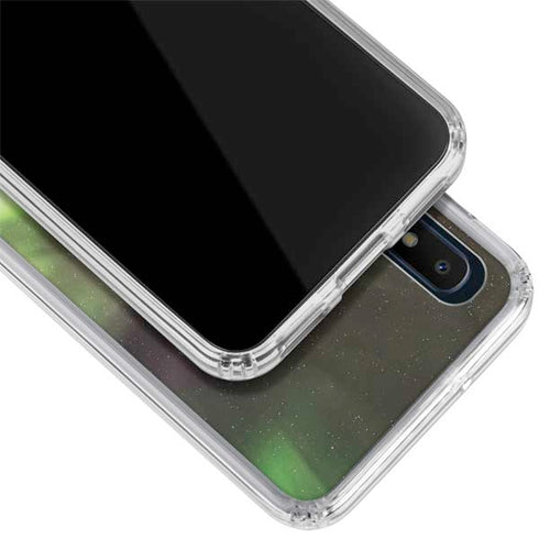 StockTrek Full Sky Aurora Galaxy A10e Clear Case
