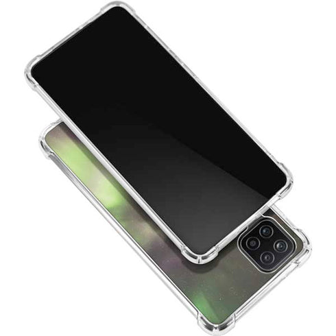 StockTrek Full Sky Aurora Galaxy A12 Clear Case