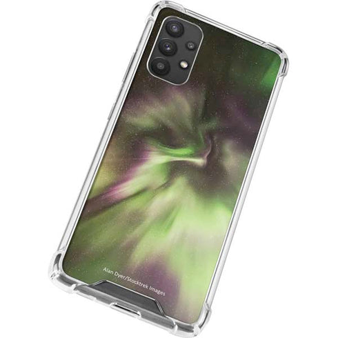 StockTrek Full Sky Aurora Galaxy A32 5G Clear Case