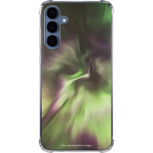 StockTrek Full Sky Aurora Galaxy A55 5G Clear Case