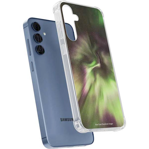 StockTrek Full Sky Aurora Galaxy A55 5G Clear Case