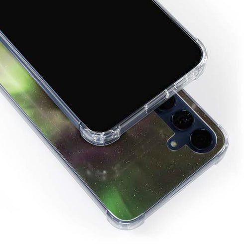 StockTrek Full Sky Aurora Galaxy A55 5G Clear Case