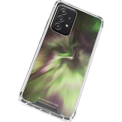 StockTrek Full Sky Aurora Galaxy A72 5G Clear Case