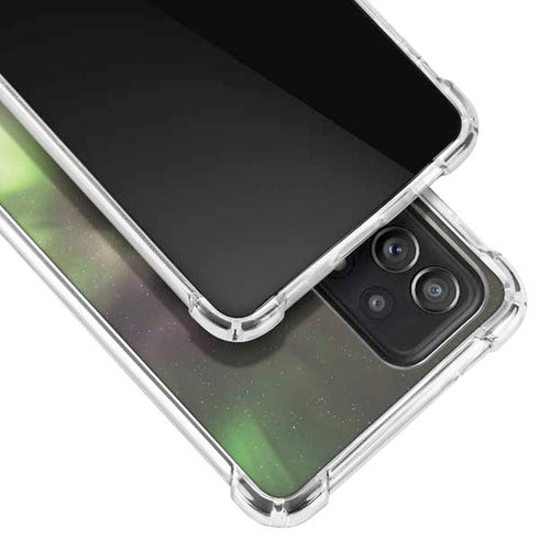 StockTrek Full Sky Aurora Galaxy A72 5G Clear Case