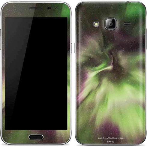 StockTrek Full Sky Aurora Galaxy J3 Skin