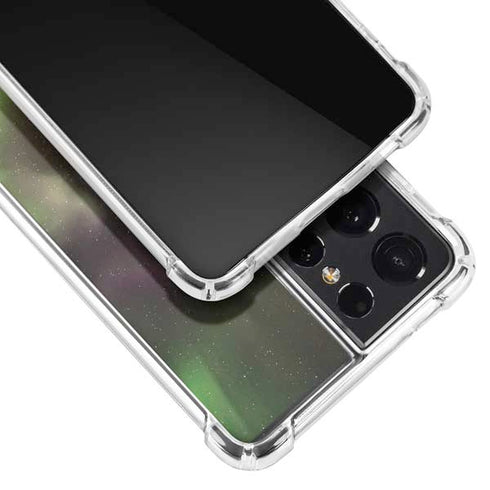 StockTrek Full Sky Aurora Galaxy S21 Ultra 5G Clear Case